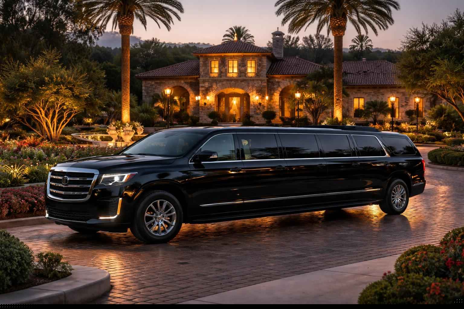Suv Limousine In Hidden Meadows Ca
