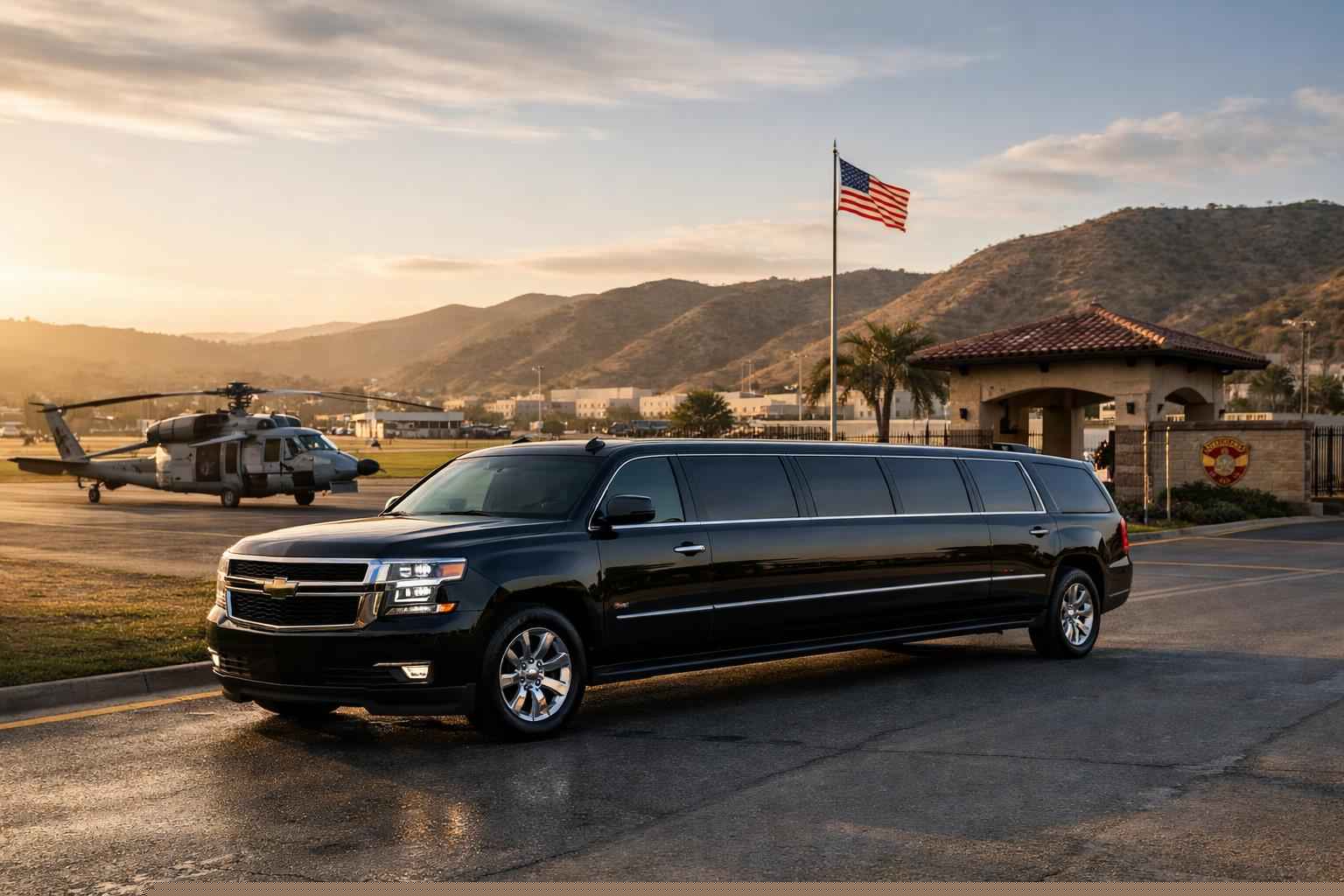 Suv Limousine In Camp Pendleton Mainside California Suv Limousines In Camp Pendleton Mainside California