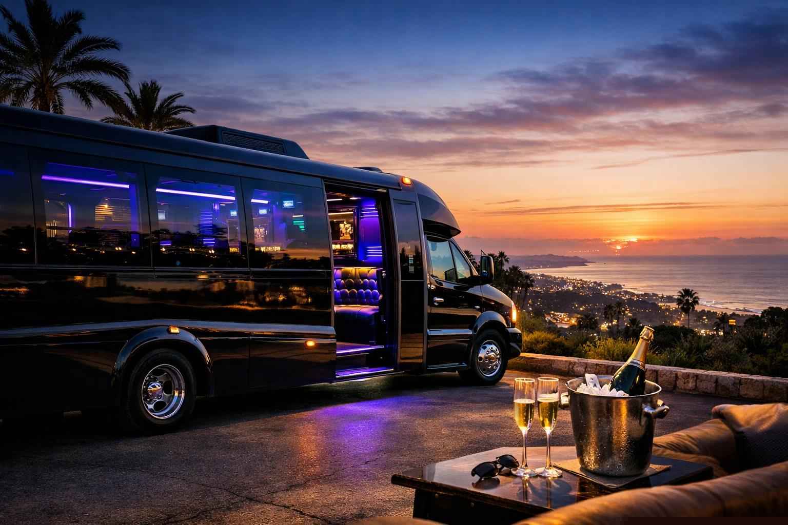 Vista California Party Bus Rental