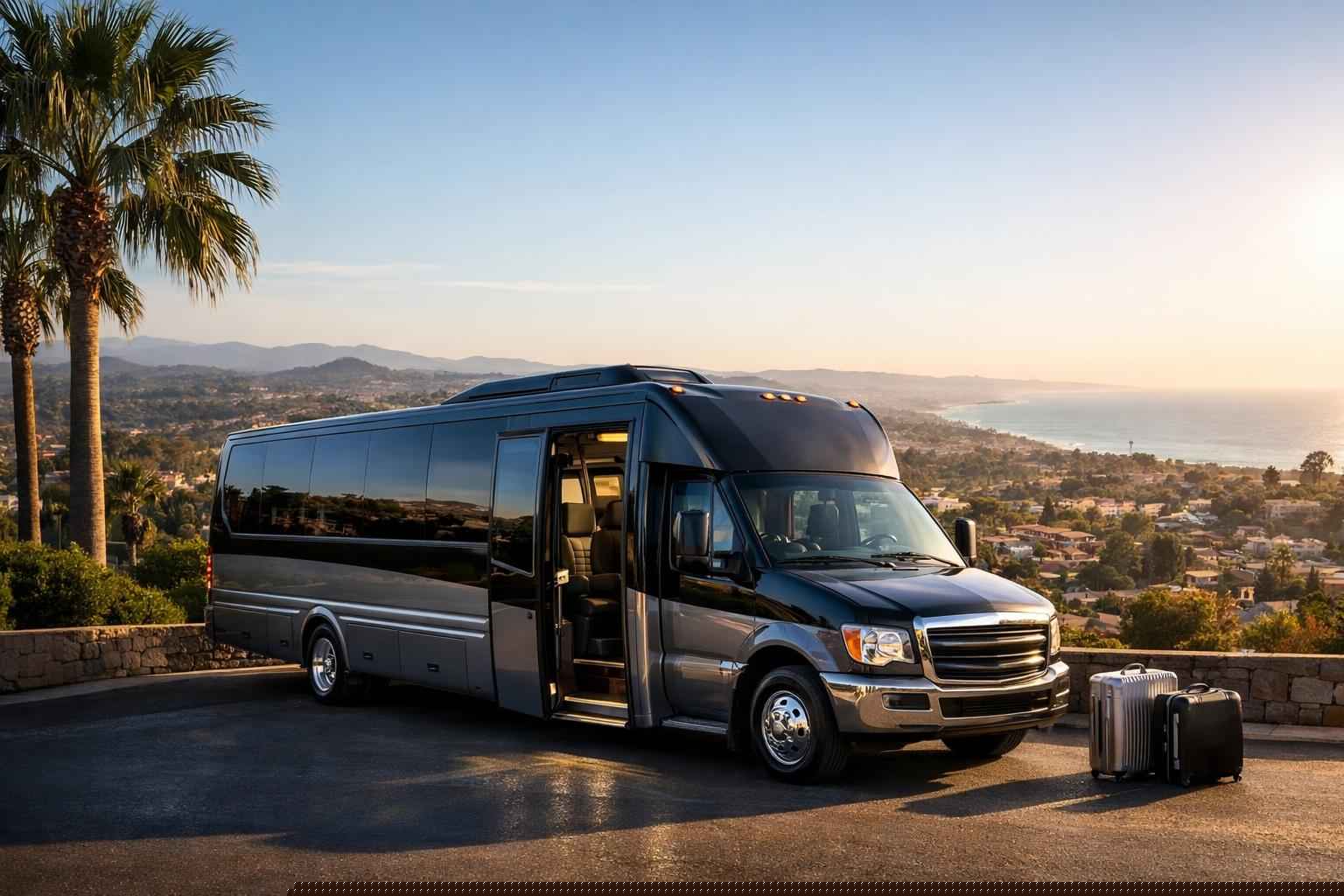 Vista California Shuttle Bus Rental