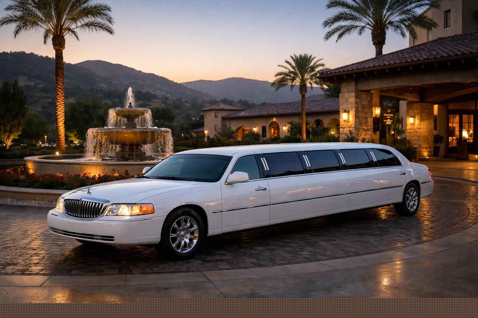White Limo Rental Escondido Ca