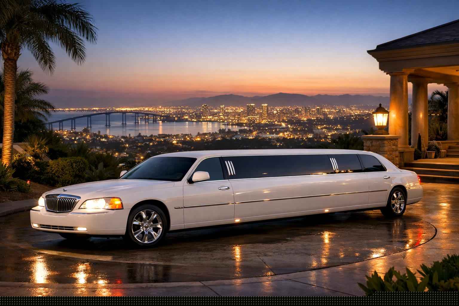 White Limo Rental National City Ca