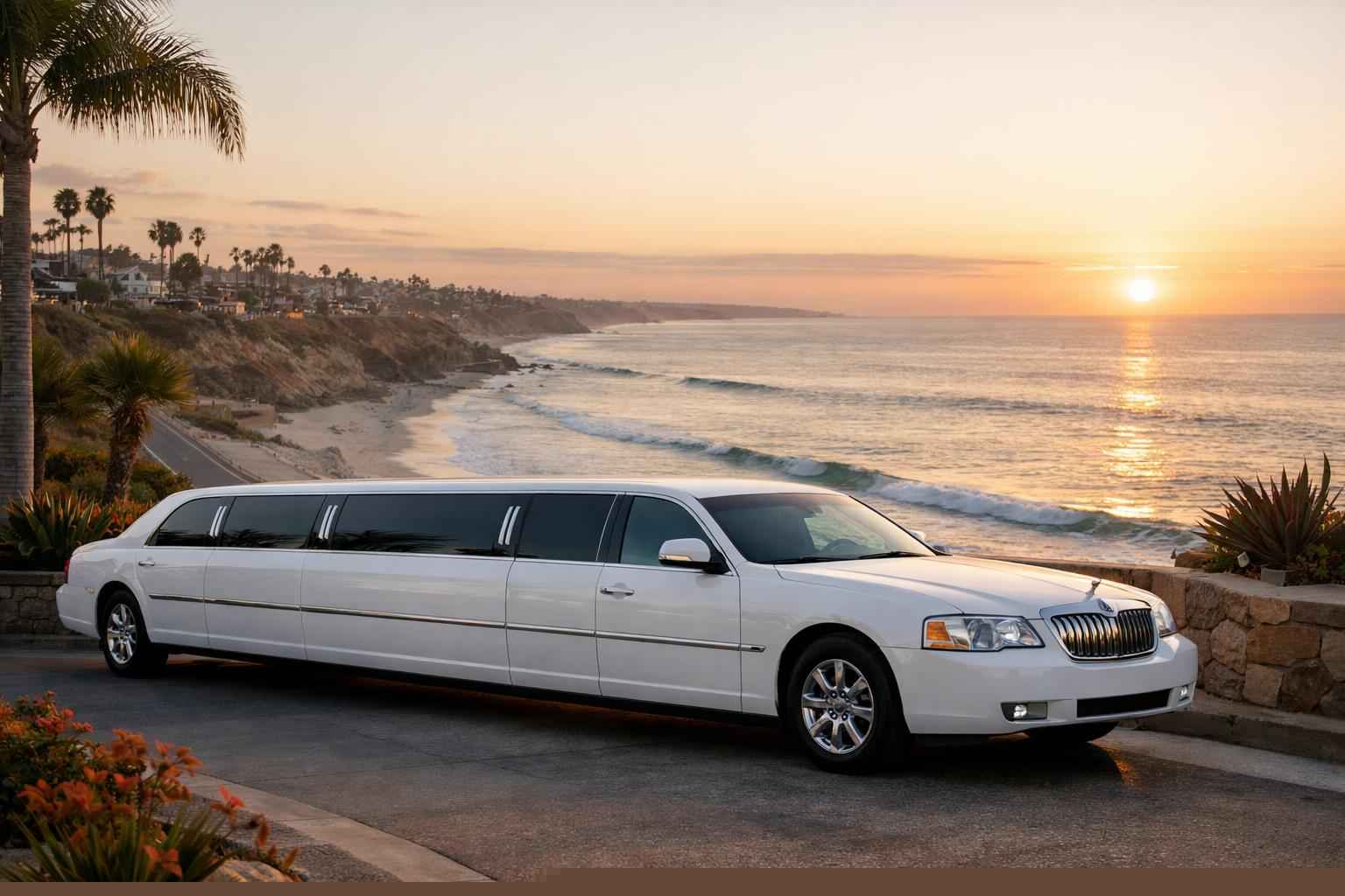 White Limo Rental Near Me Carlsbad Ca
