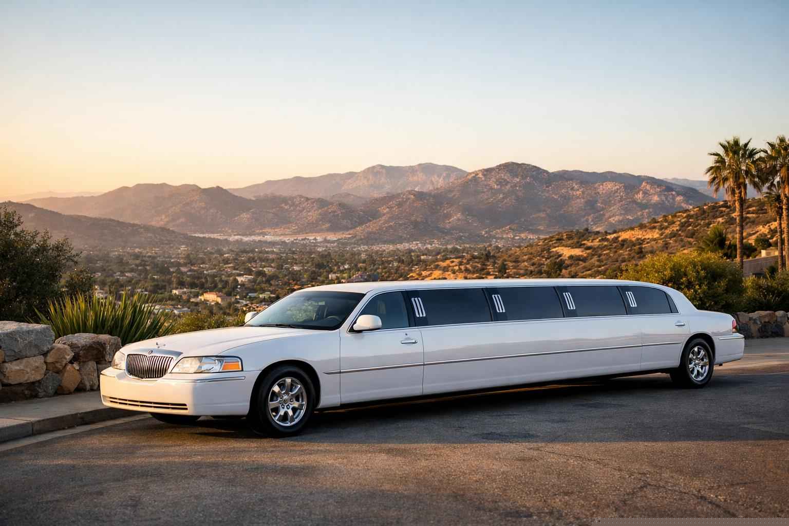 White Limo Rental In Granite Hills California White Limo Rental Near Me Granite Hills Ca