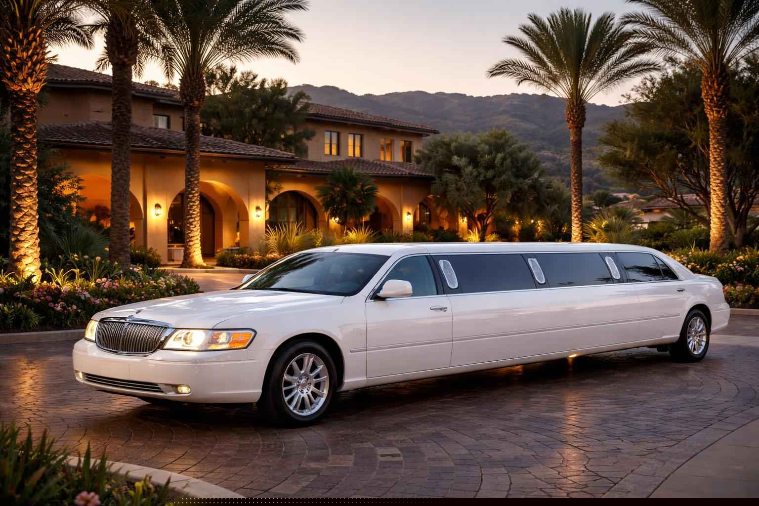 White Limo Rental Near Me Jamul Ca