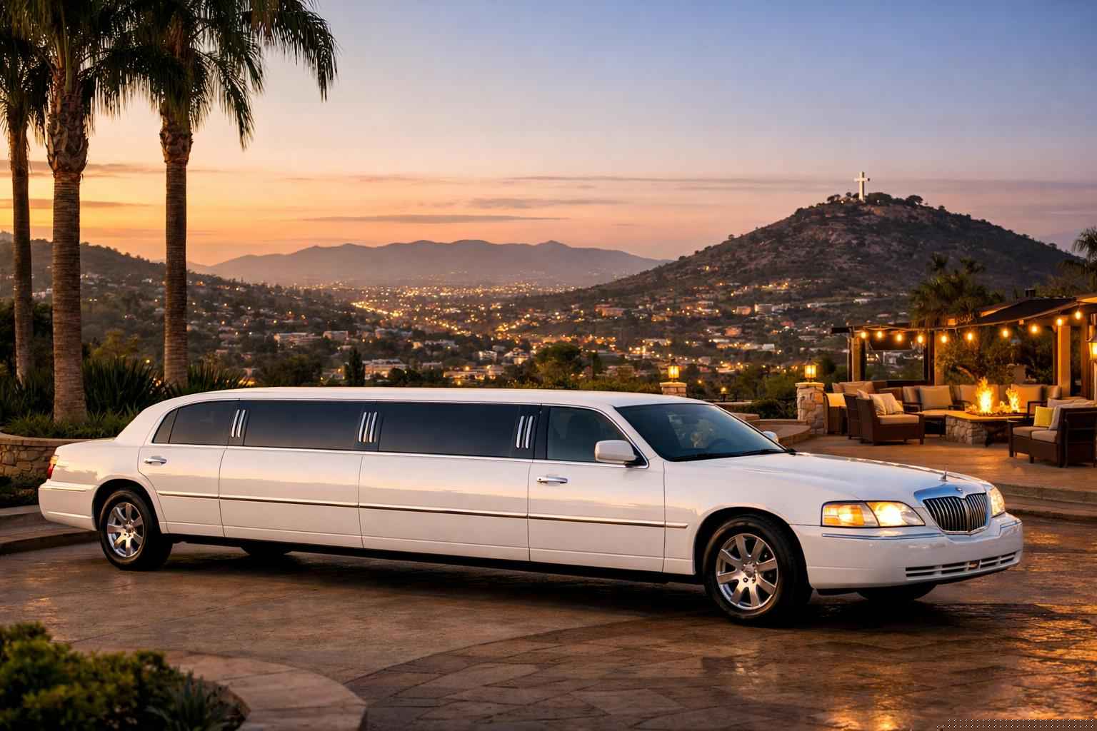White Limo Rental Near Me La Mesa Ca
