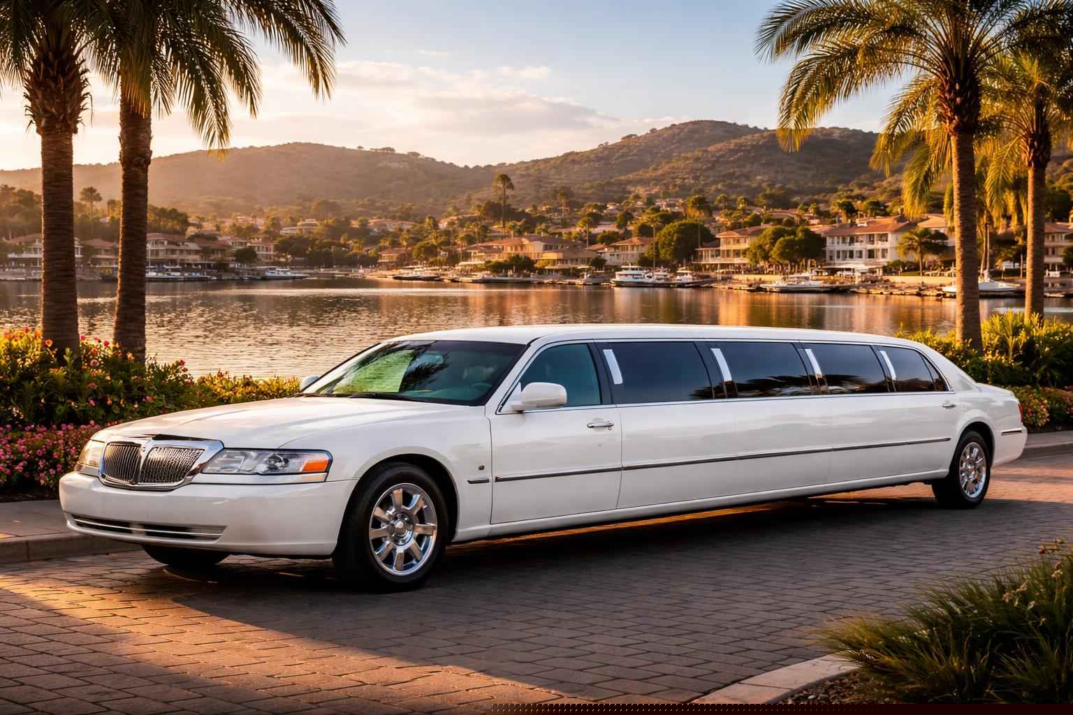 White Limo Rental Near Me Lake San Marcos Ca