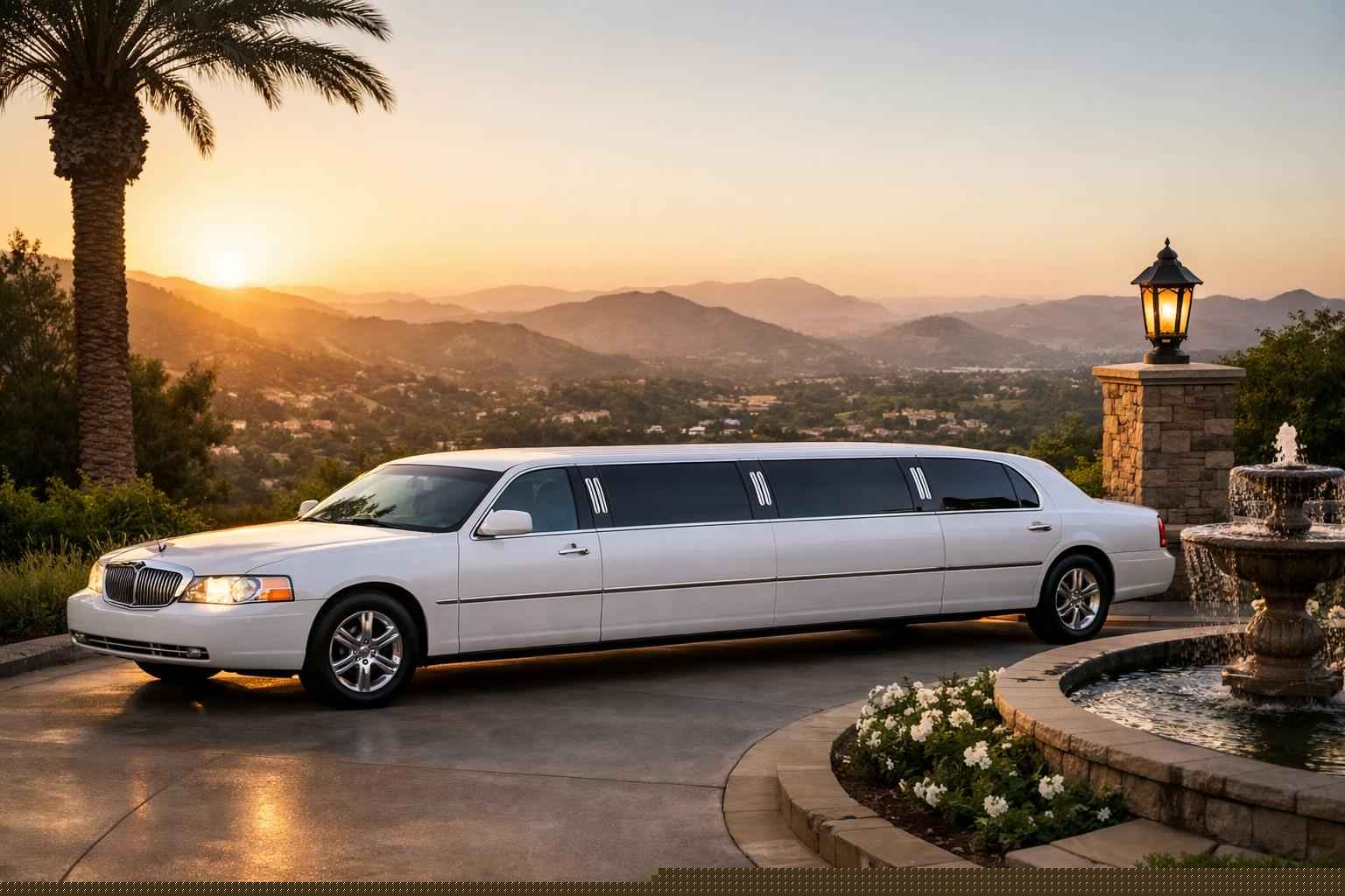 White Limo Rental In Poway California White Limo Rental Near Me Poway Ca