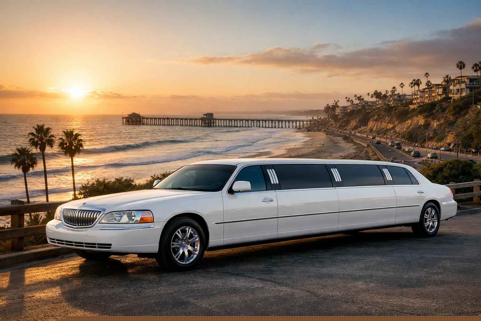 White Limo Rental Oceanside Ca