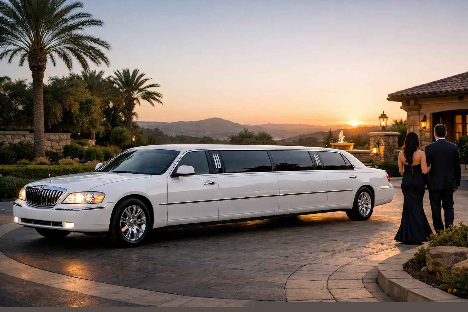 White Limo Rental In Poway California White Limo Rental Poway Ca