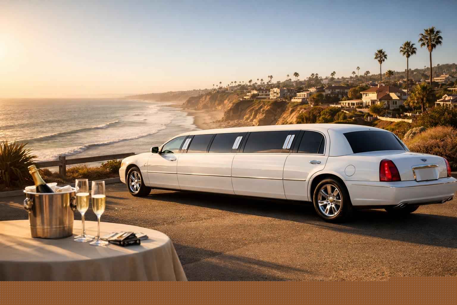 White Limo Rental Prices In Encinitas Ca