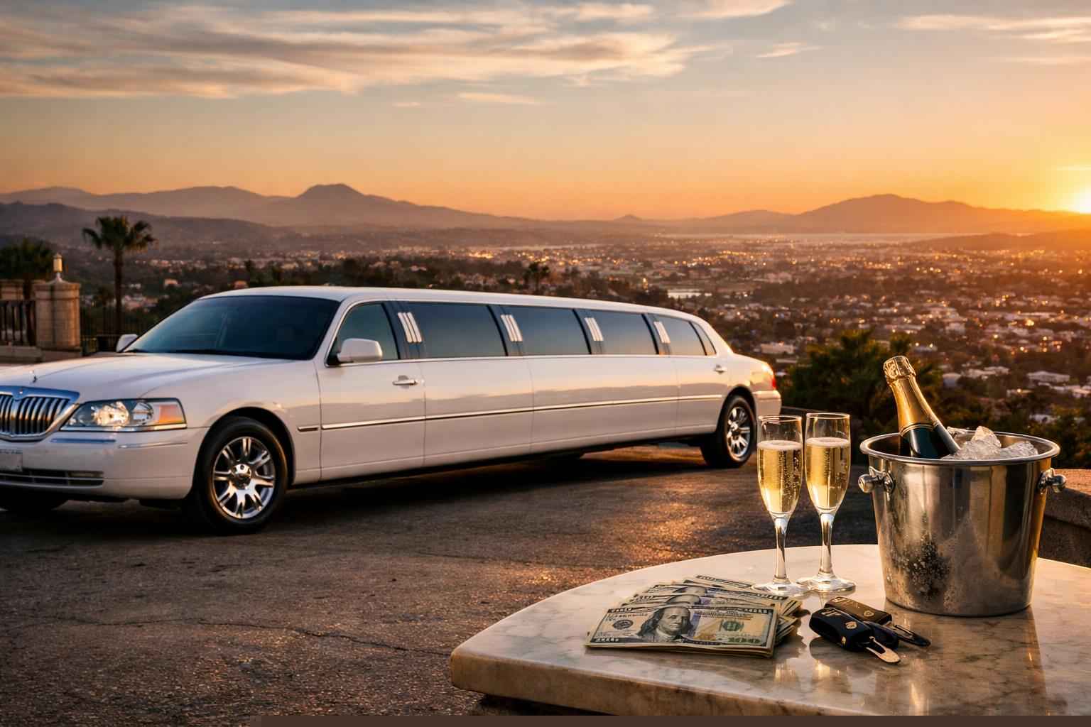 White Limo Rental Prices In La Mesa Ca