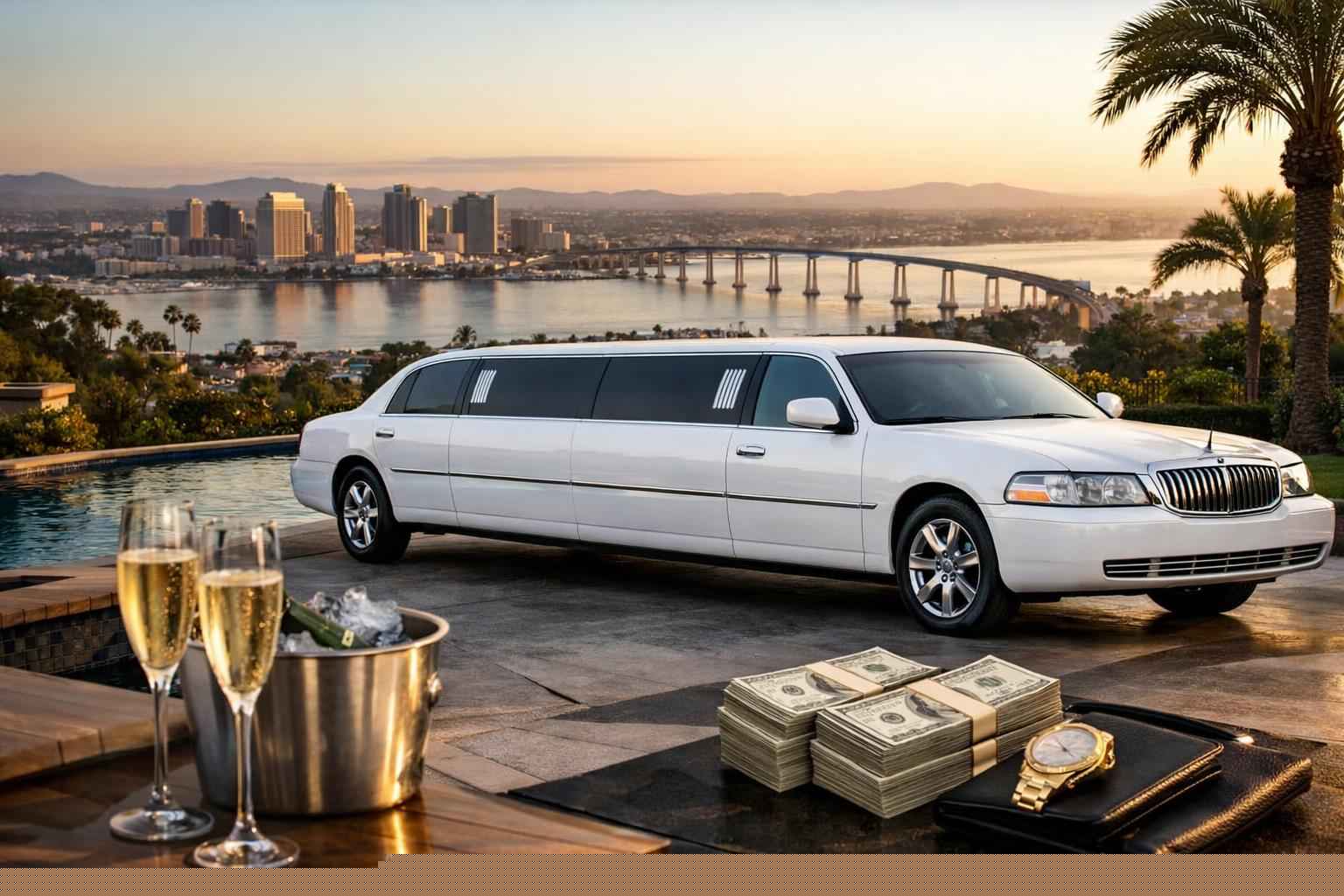 White Limo Rental Prices In National City Ca