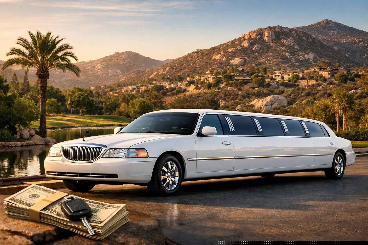 White Limo Rental In Poway California White Limo Rental Prices In Poway Ca