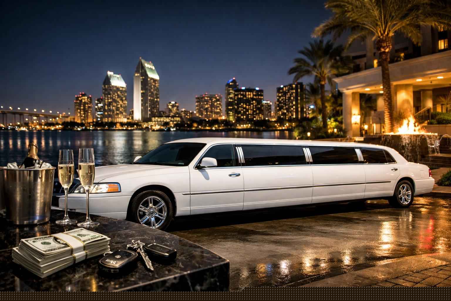 White Limo Rental Prices In San Diego Ca