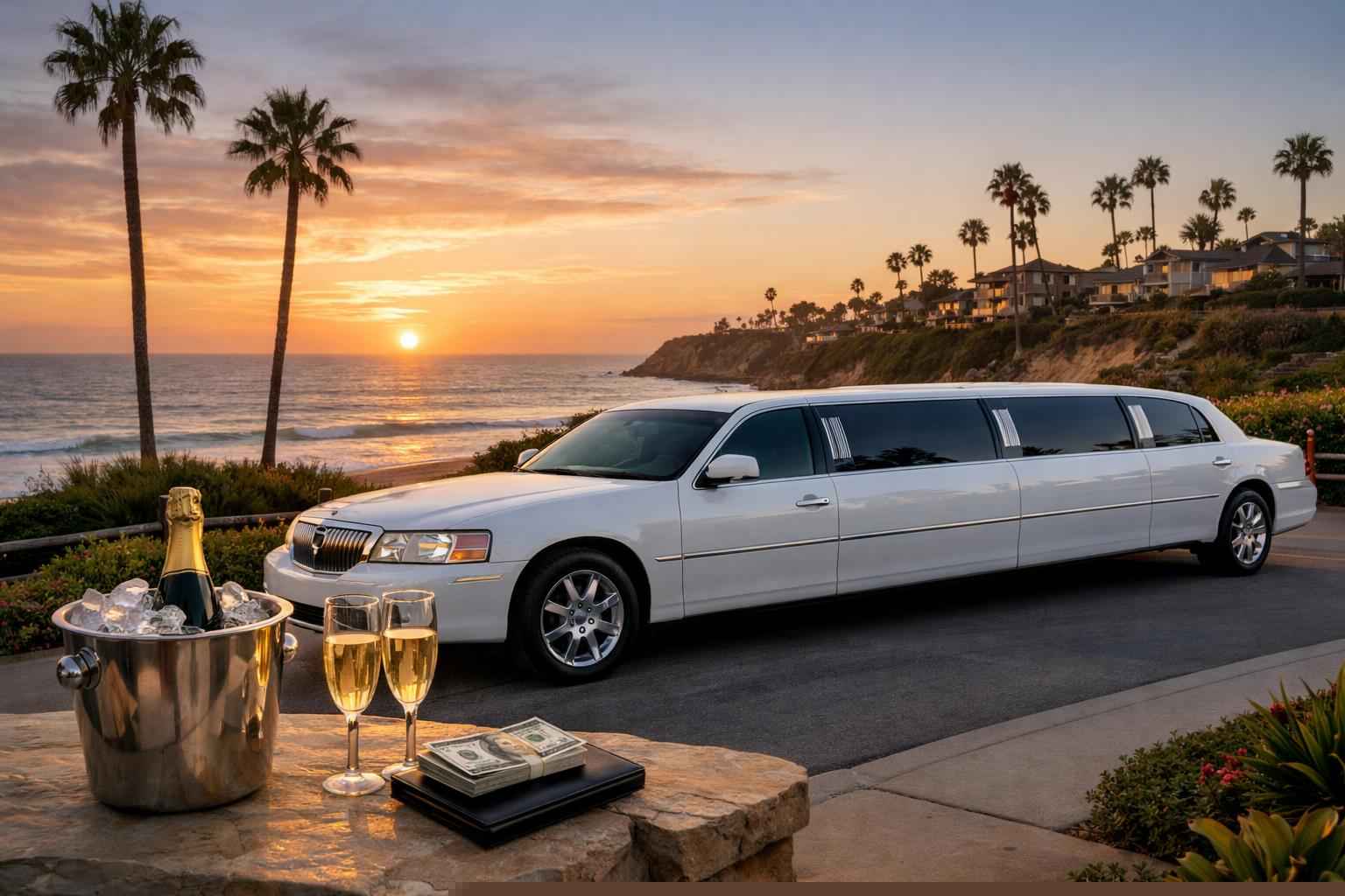 White Limo Rental In Solana Beach California White Limo Rental Prices In Solana Beach Ca