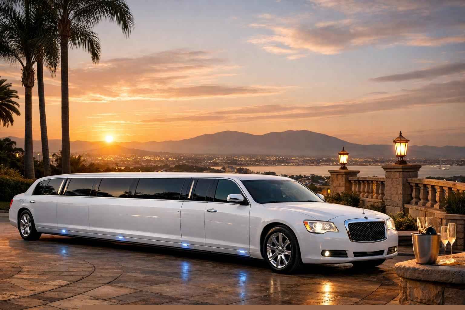White Limo Rental Services In Chula Vista California