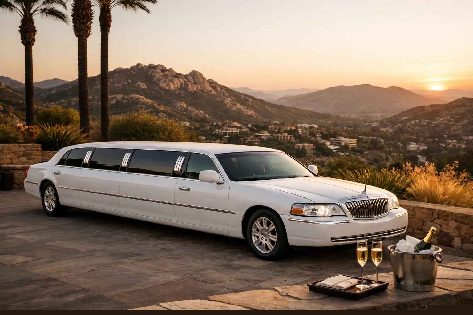 White Limo Rental In Granite Hills California White Limo Rental Services In Granite Hills California