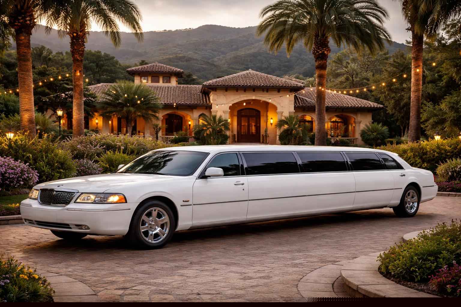 White Limo Rental Services In Hidden Meadows Ca