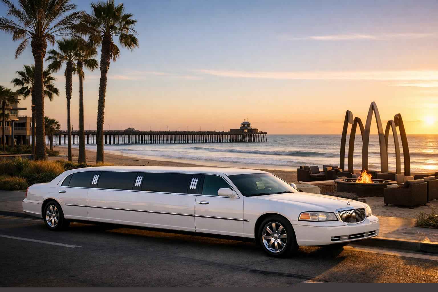 White Limo Rental In Imperial Beach California White Limo Rental Services In Imperial Beach California