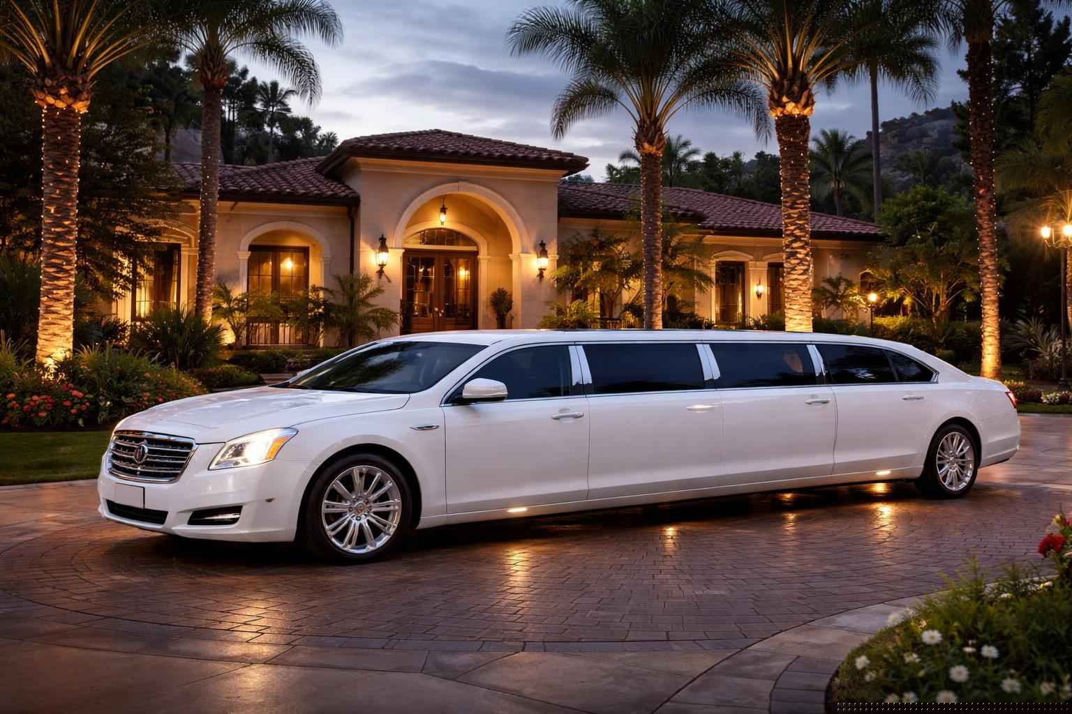 White Limo Rental Services In Jamul California