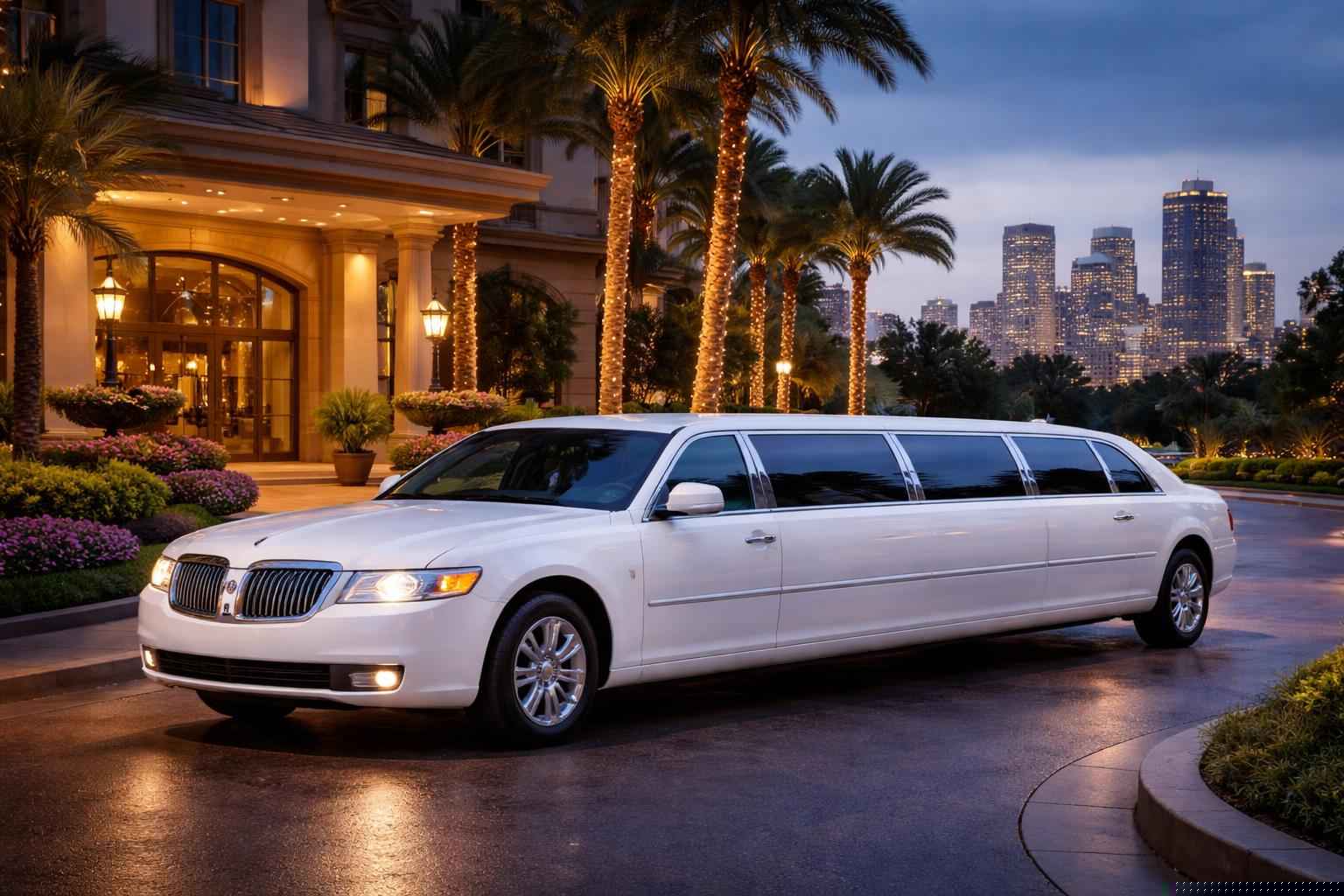 White Limo Rental In Bostonia California White Limo Service Bostonia Ca