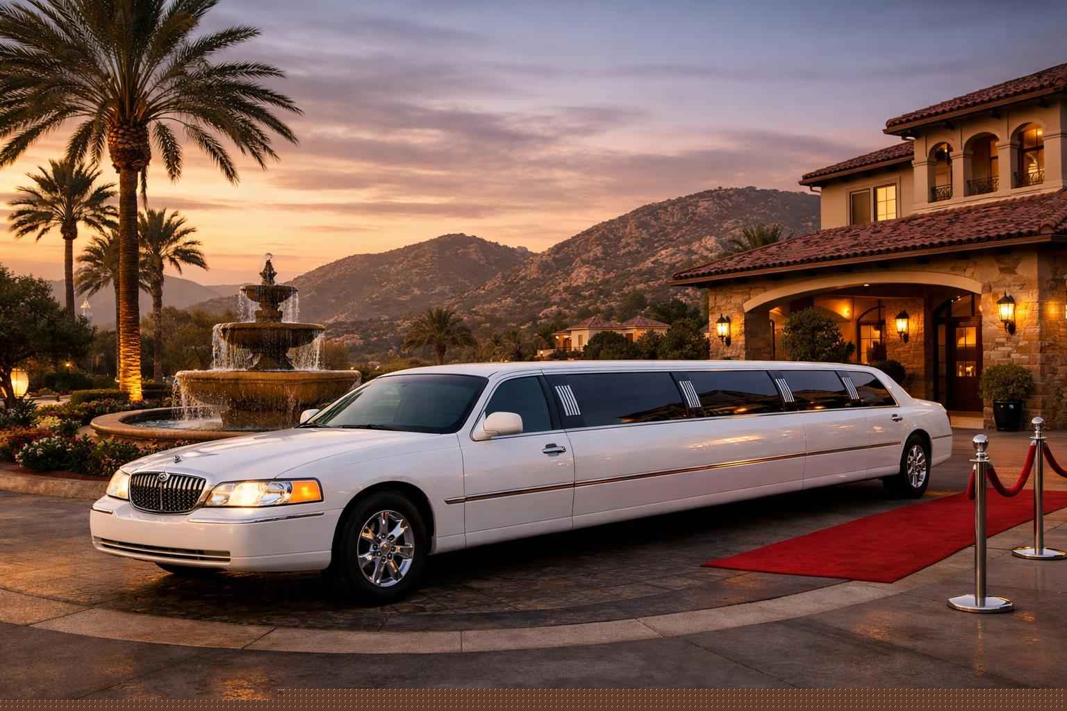 White Limo Service El Cajon Ca