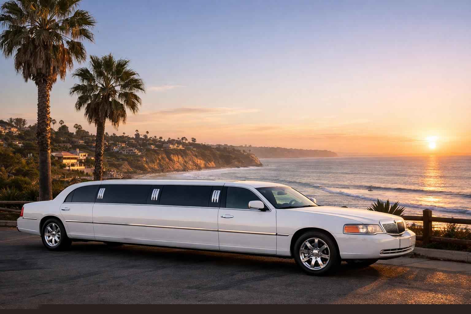 White Limo Service Encinitas Ca