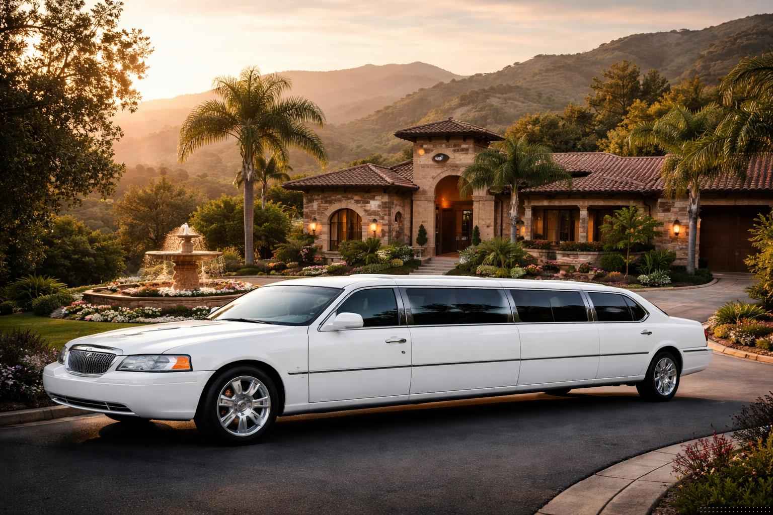 White Limo Service In Hidden Meadows Ca