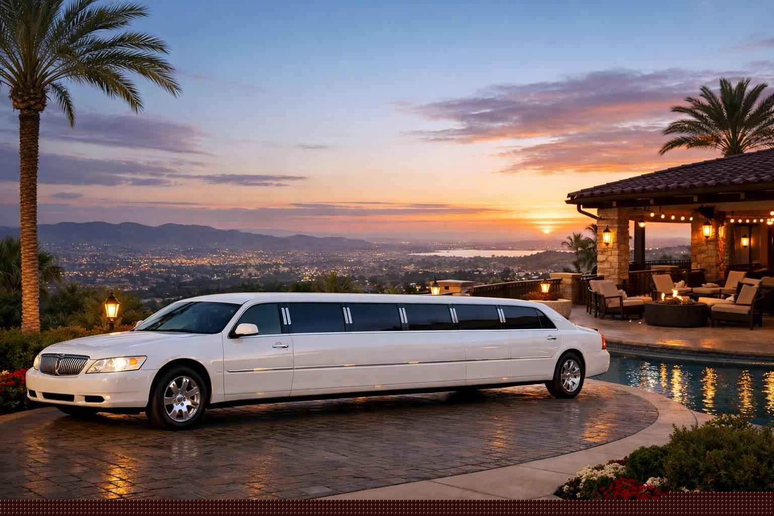 White Limo Service La Mesa Ca