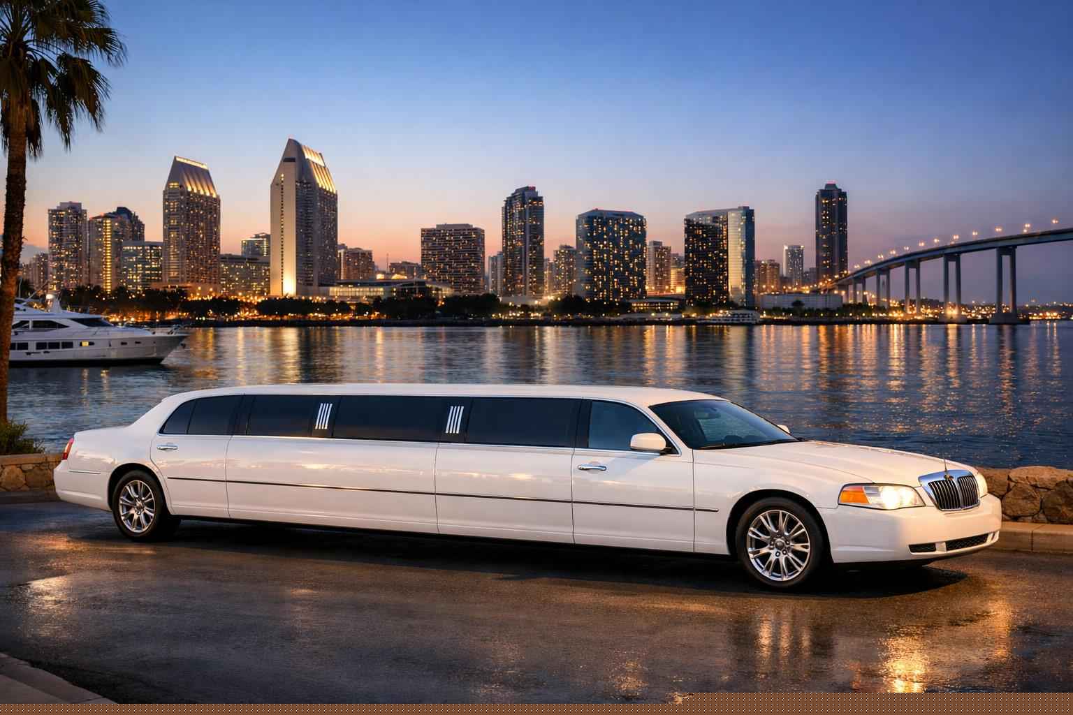 White Limo Service San Diego Ca