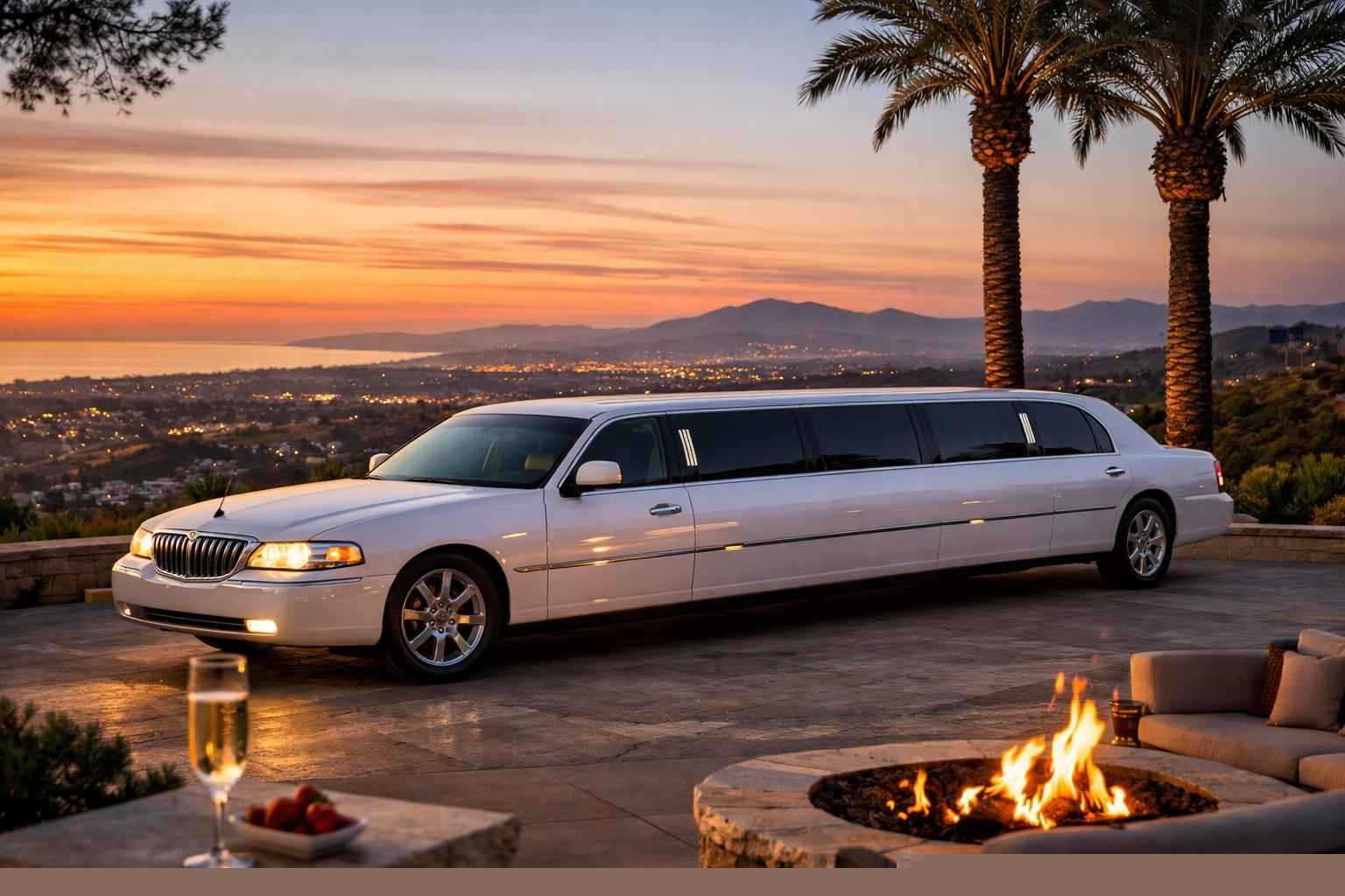 White Limo Service Vista Ca