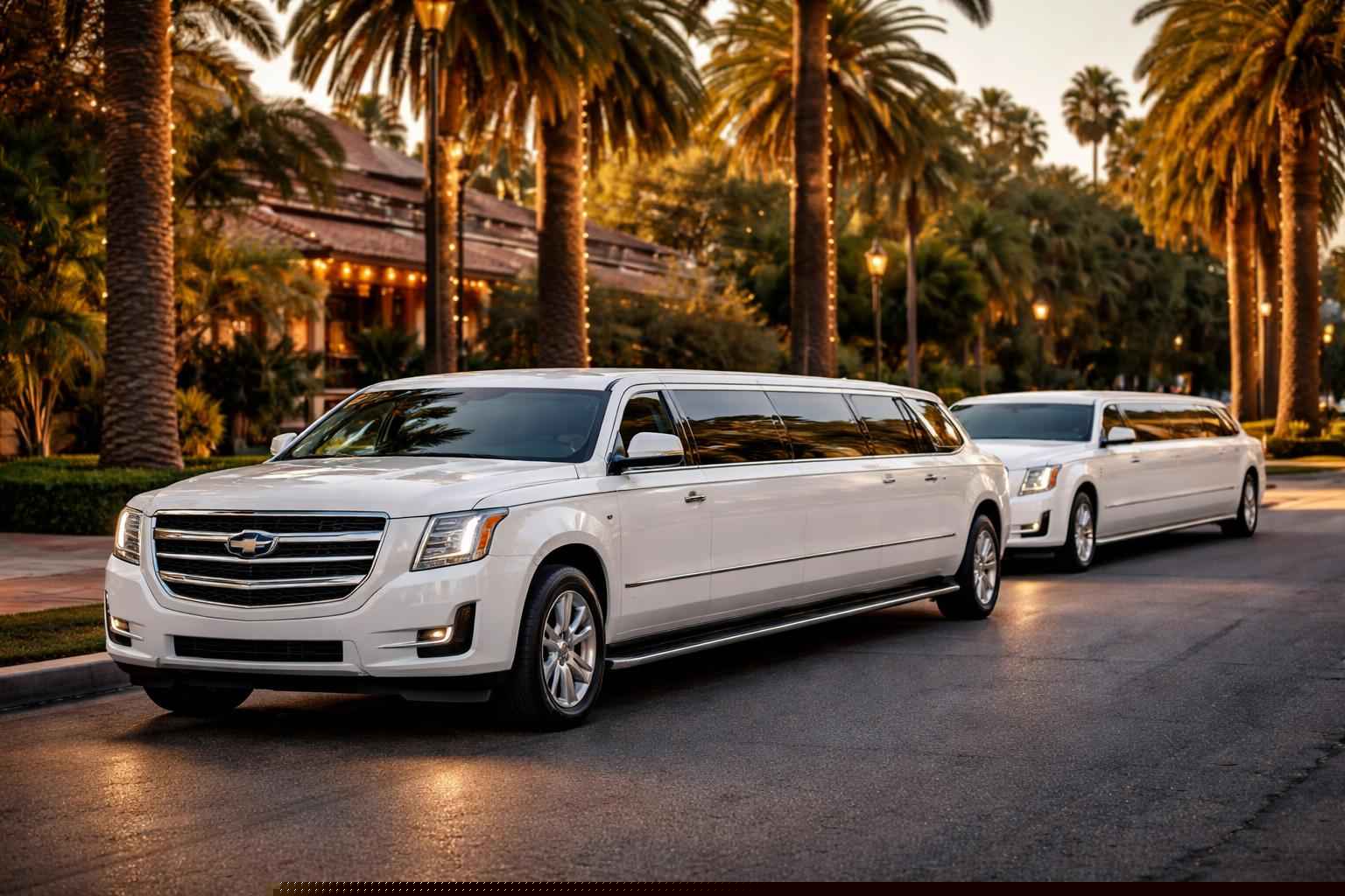 White Limo Rental In Bostonia California White Limousines In Bostonia California