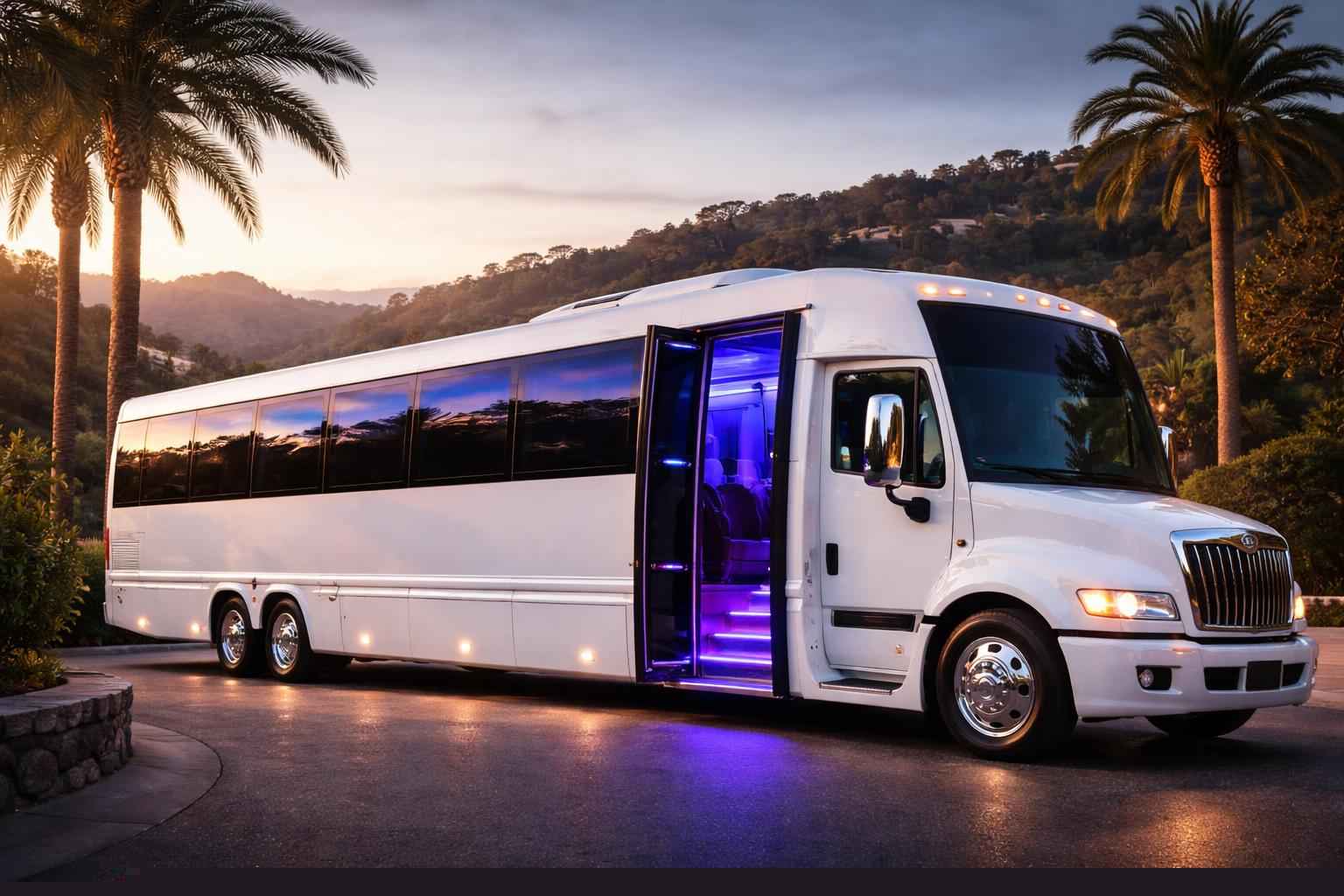 White Party Bus Service Jamul Ca