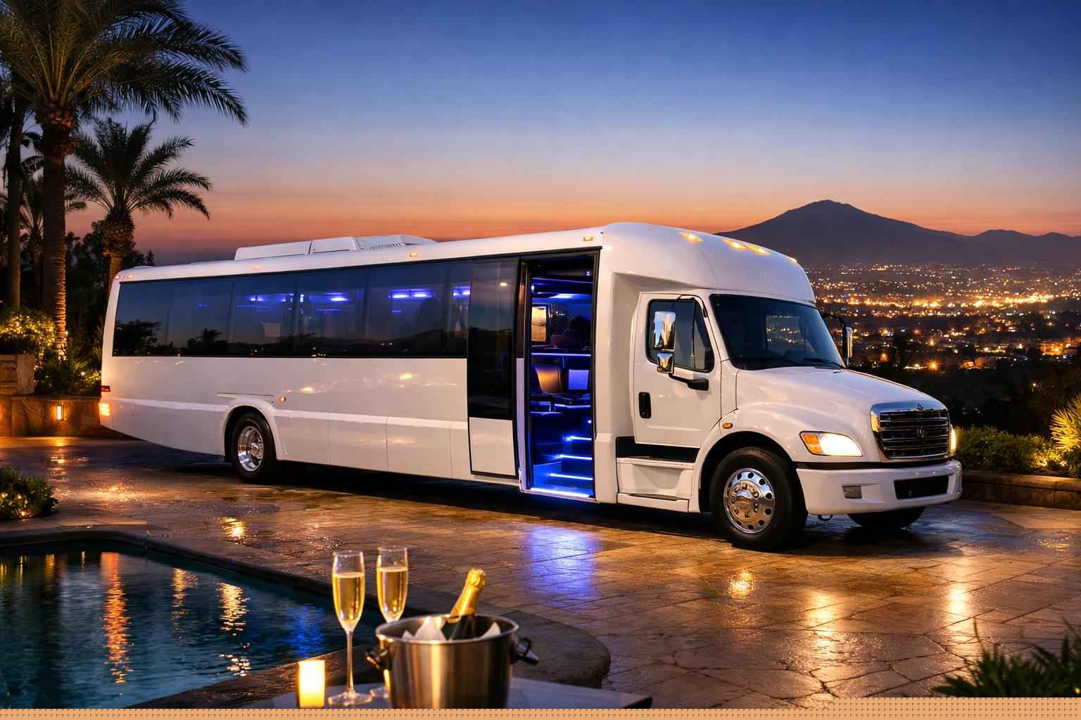 White Party Bus Service La Mesa Ca