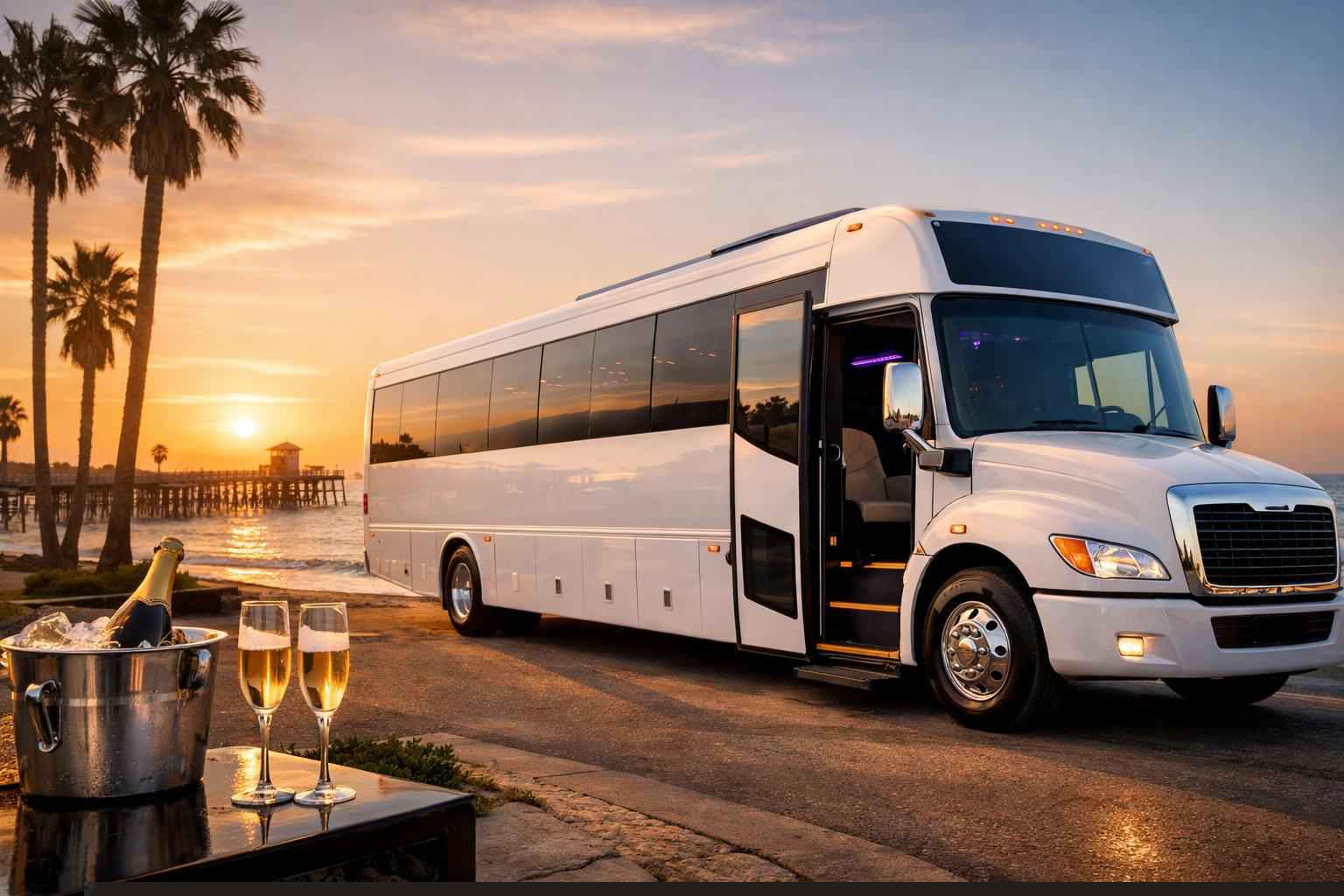White Party Bus Service Oceanside Ca