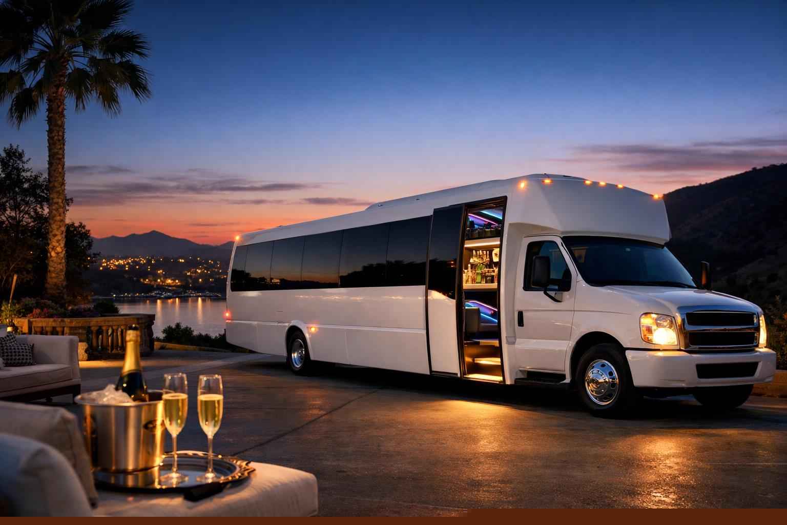 White Party Bus Service San Marcos Ca