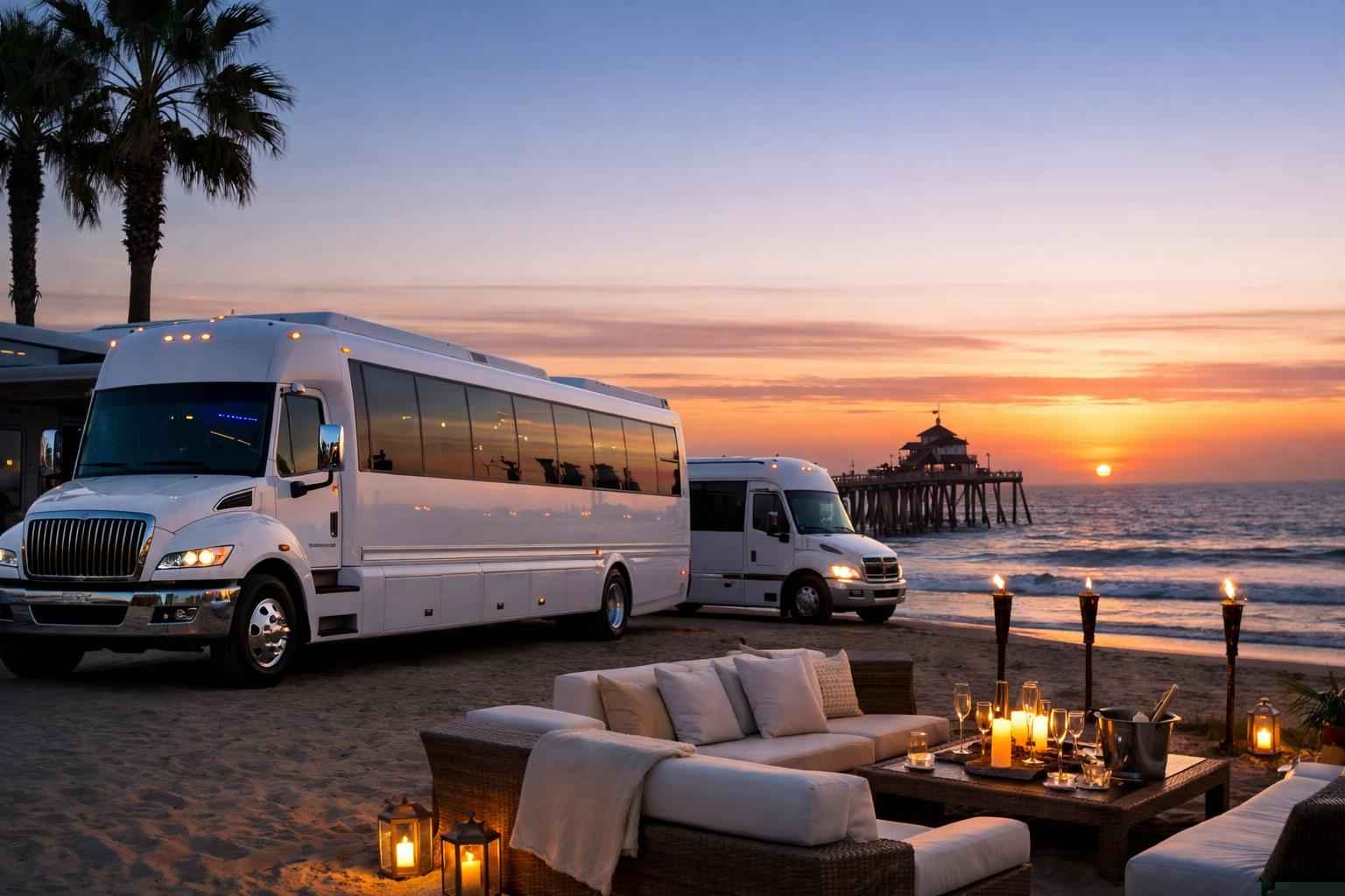 White Party Buses In Imperial Beach California