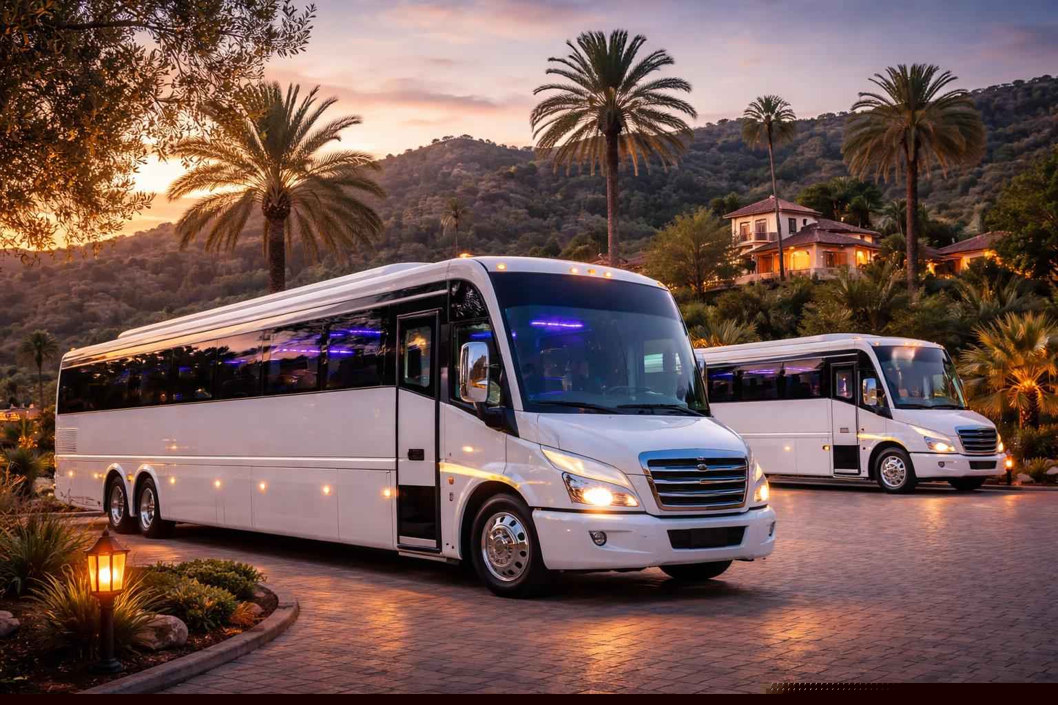 White Party Buses In Jamul California