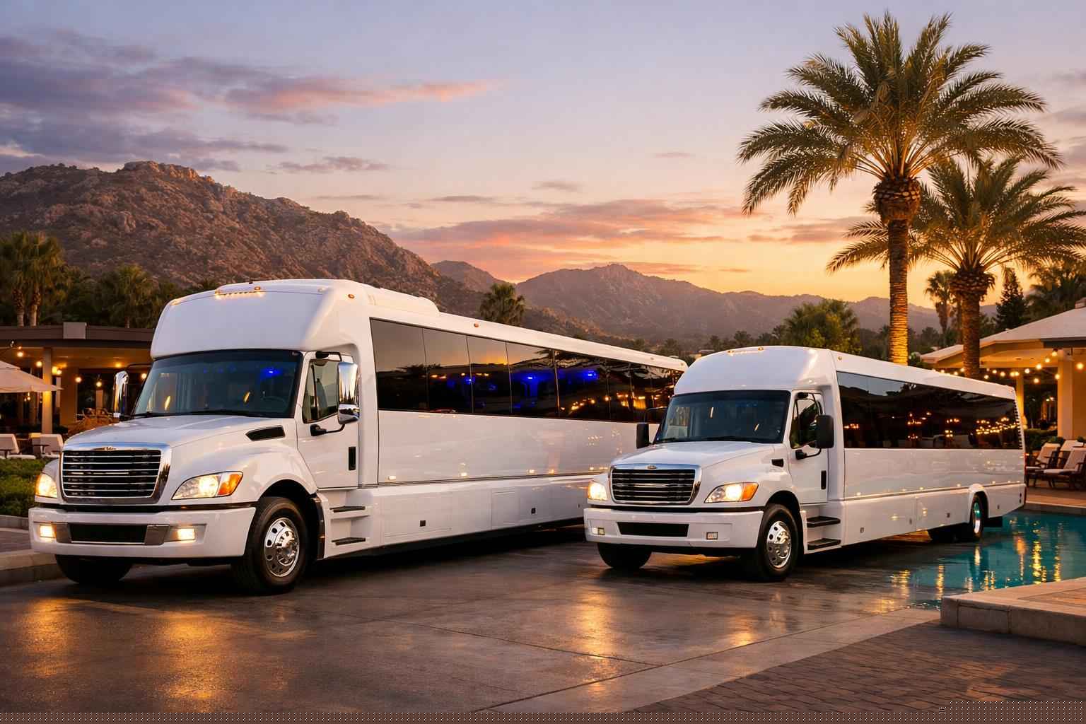 White Party Buses In Santee California