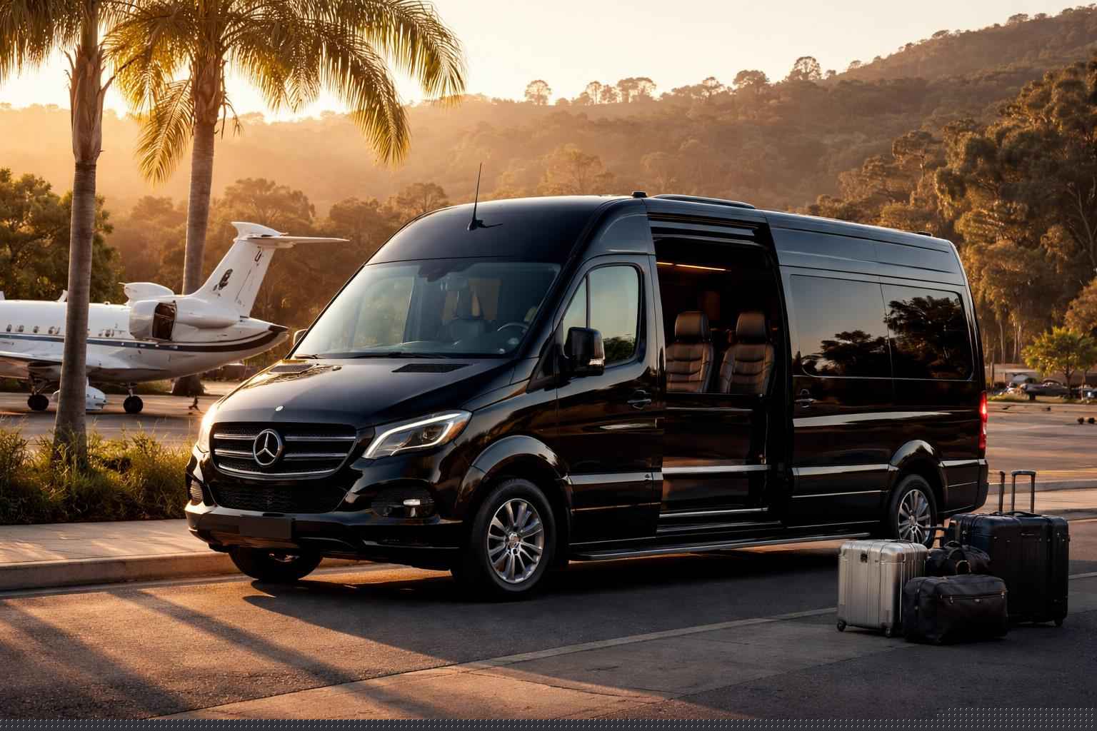 Sprinter Van Rental With Driver In Eucalyptus Hills California Airport Sprinter Van Service Eucalyptus Hills
