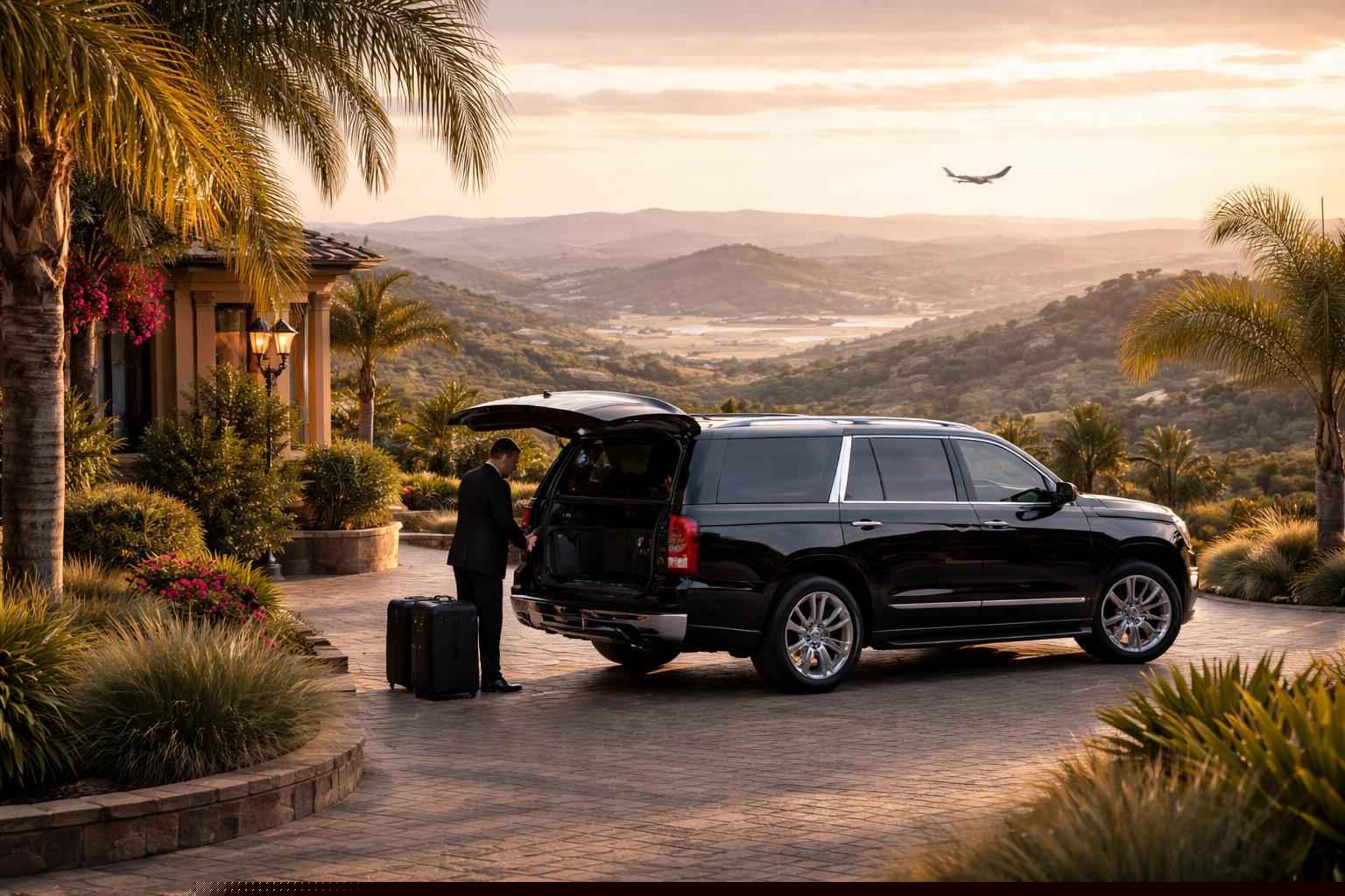 Airport SUV Transfer From Eucalyptus Hills