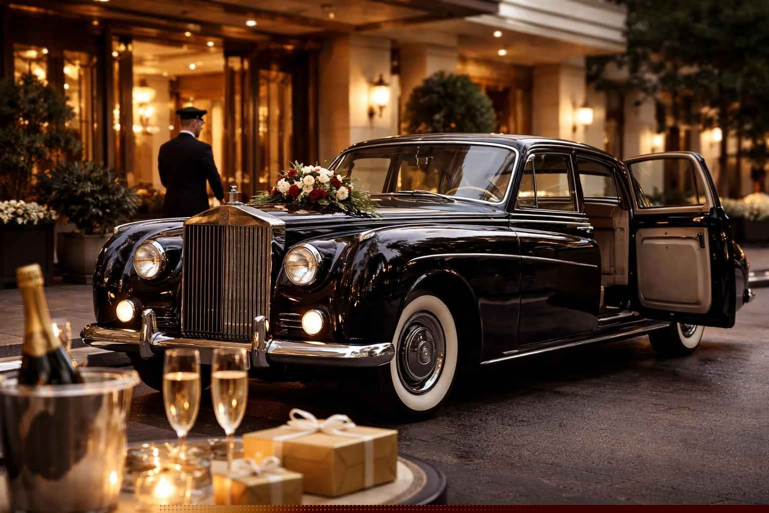 Anniversary Classic Car Chauffeur Service