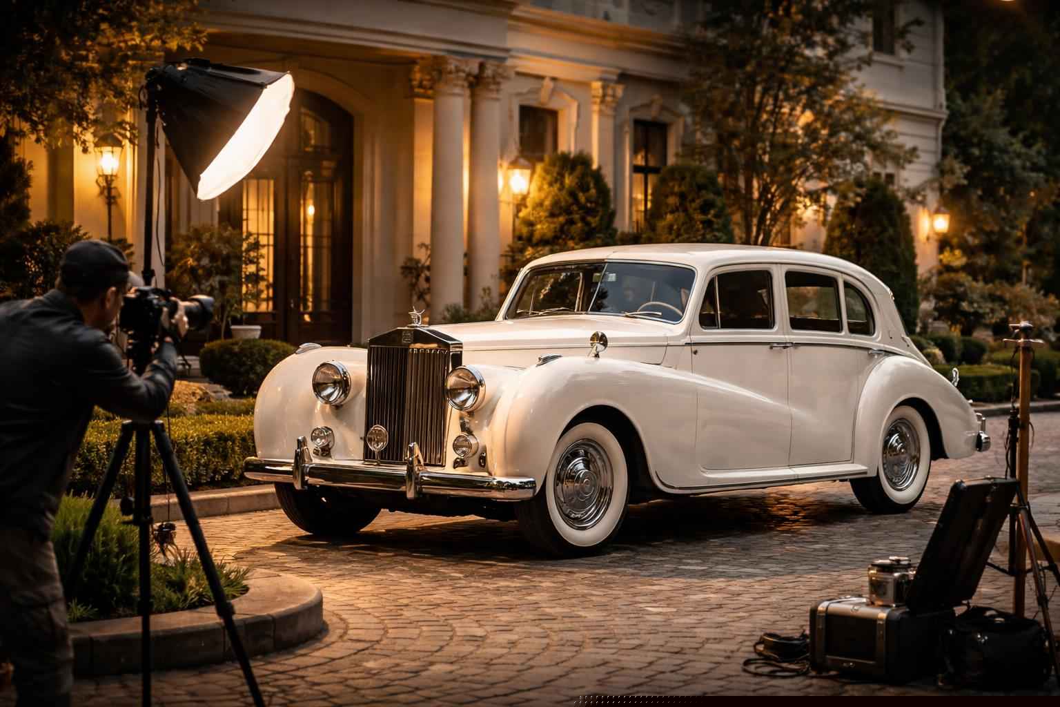 Antique Car Service For Photo Shoots