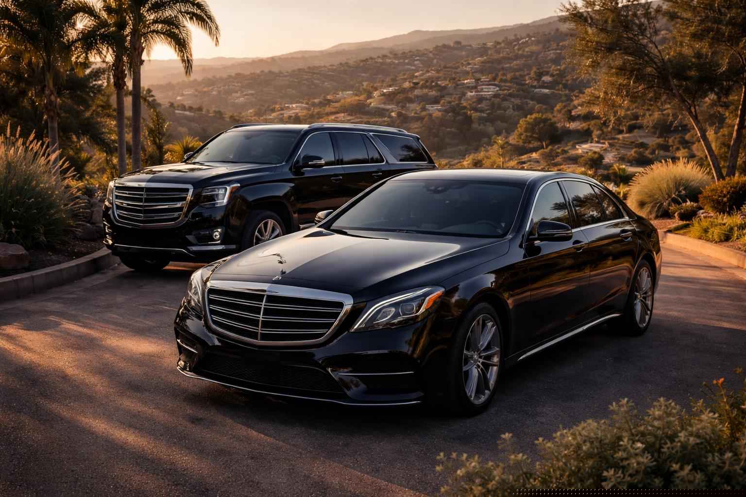 Best Black Car Company In Eucalyptus Hills CA