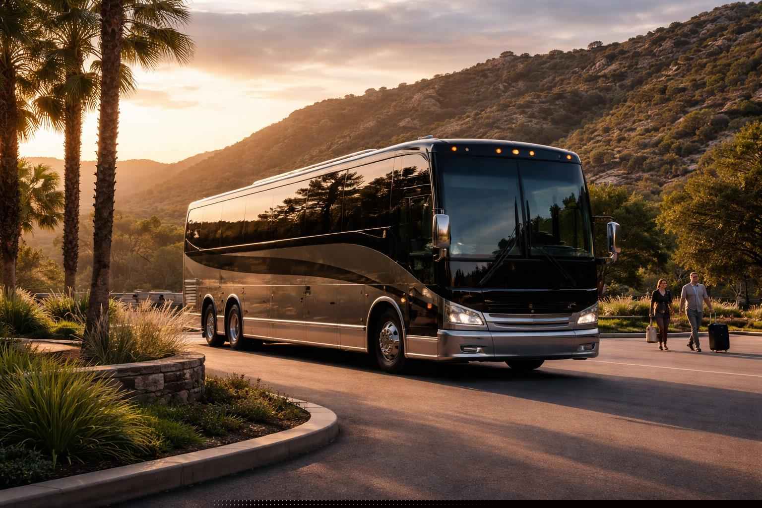 Best Bus Rental Company Near Harbison Canyon