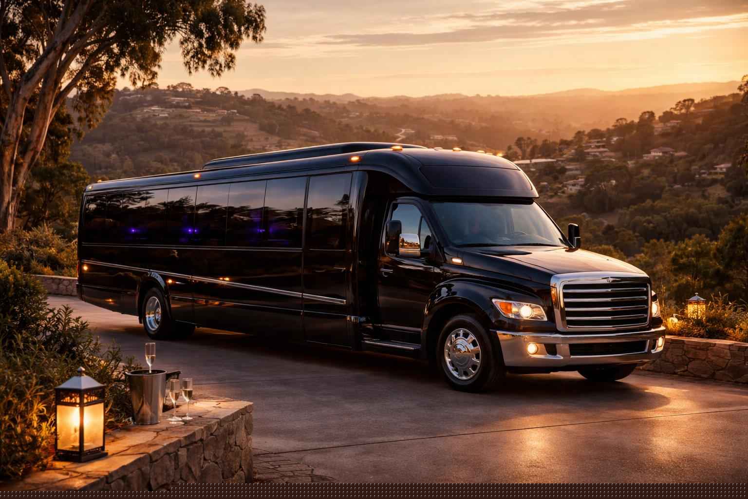 Limo Bus Rental In Eucalyptus Hills California Best Limo Bus Company In Eucalyptus Hills