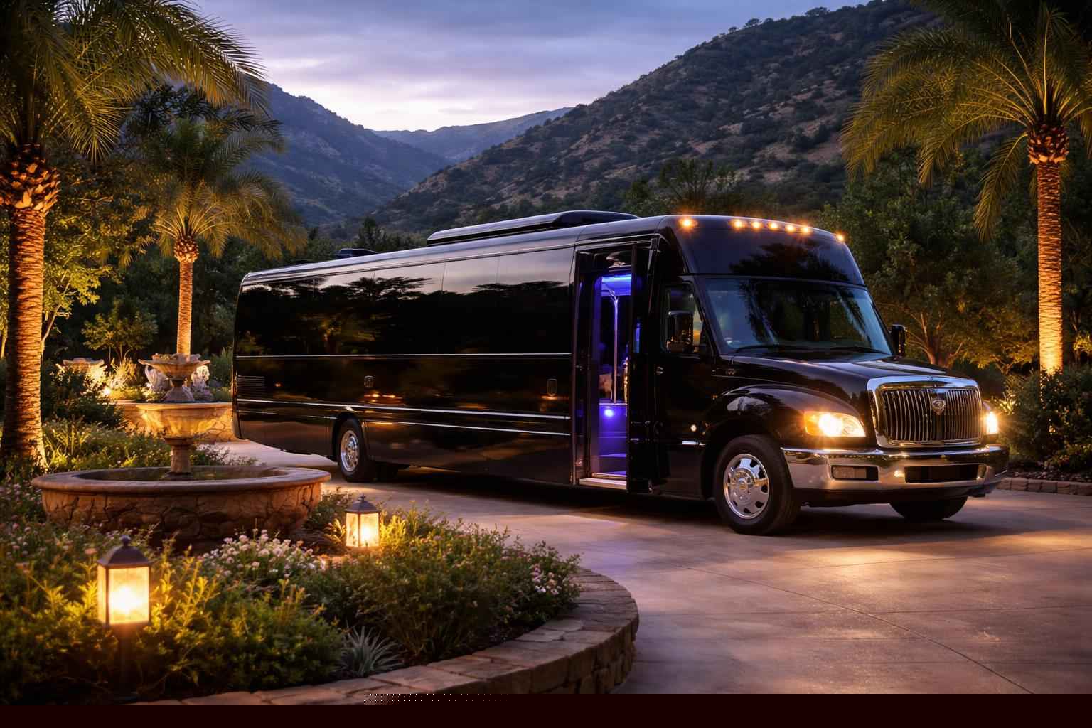 Best Limo Bus Company Near Harbison Canyon