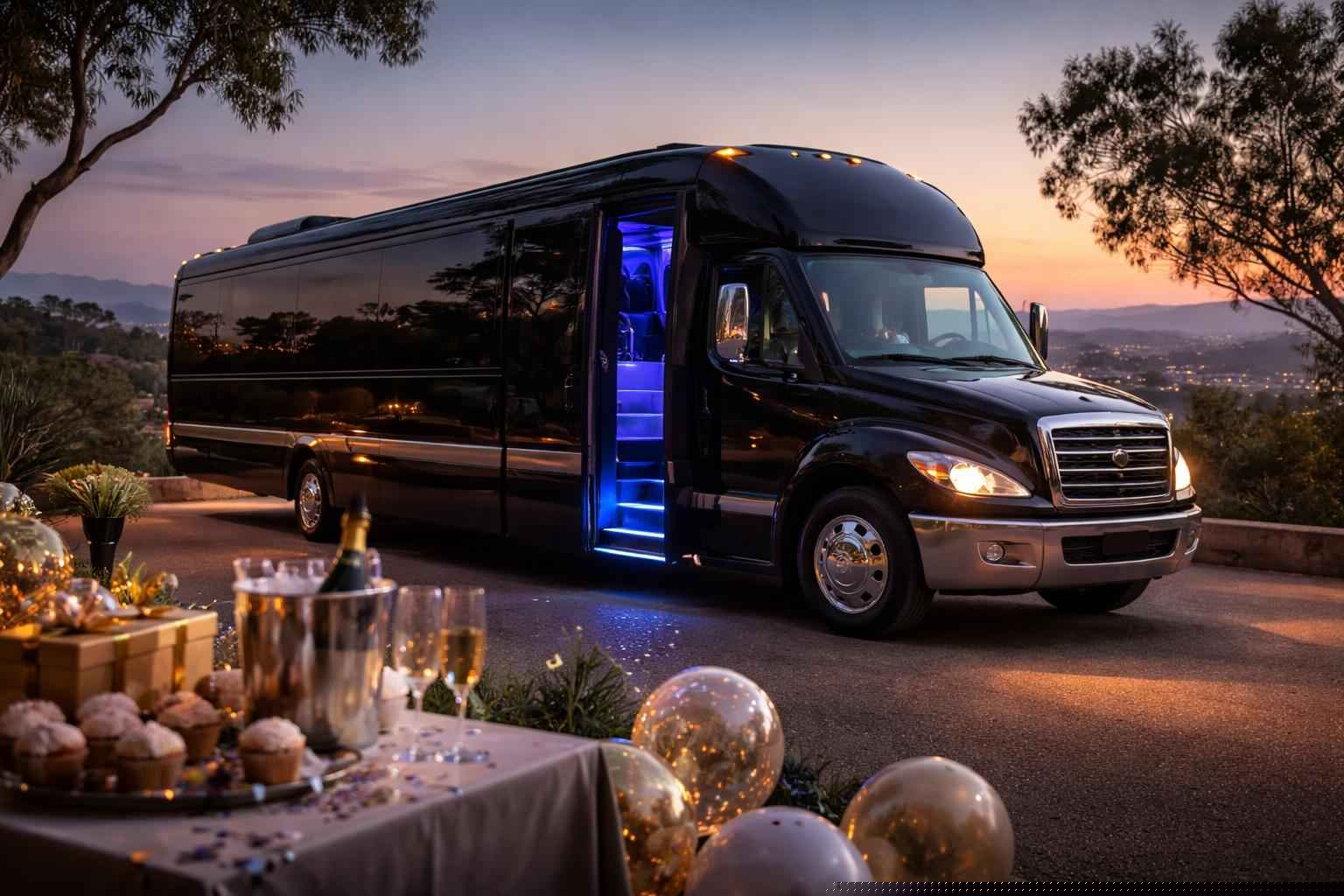 Limo Bus Rental In Eucalyptus Hills California Birthday Limo Bus Rental In Eucalyptus Hills