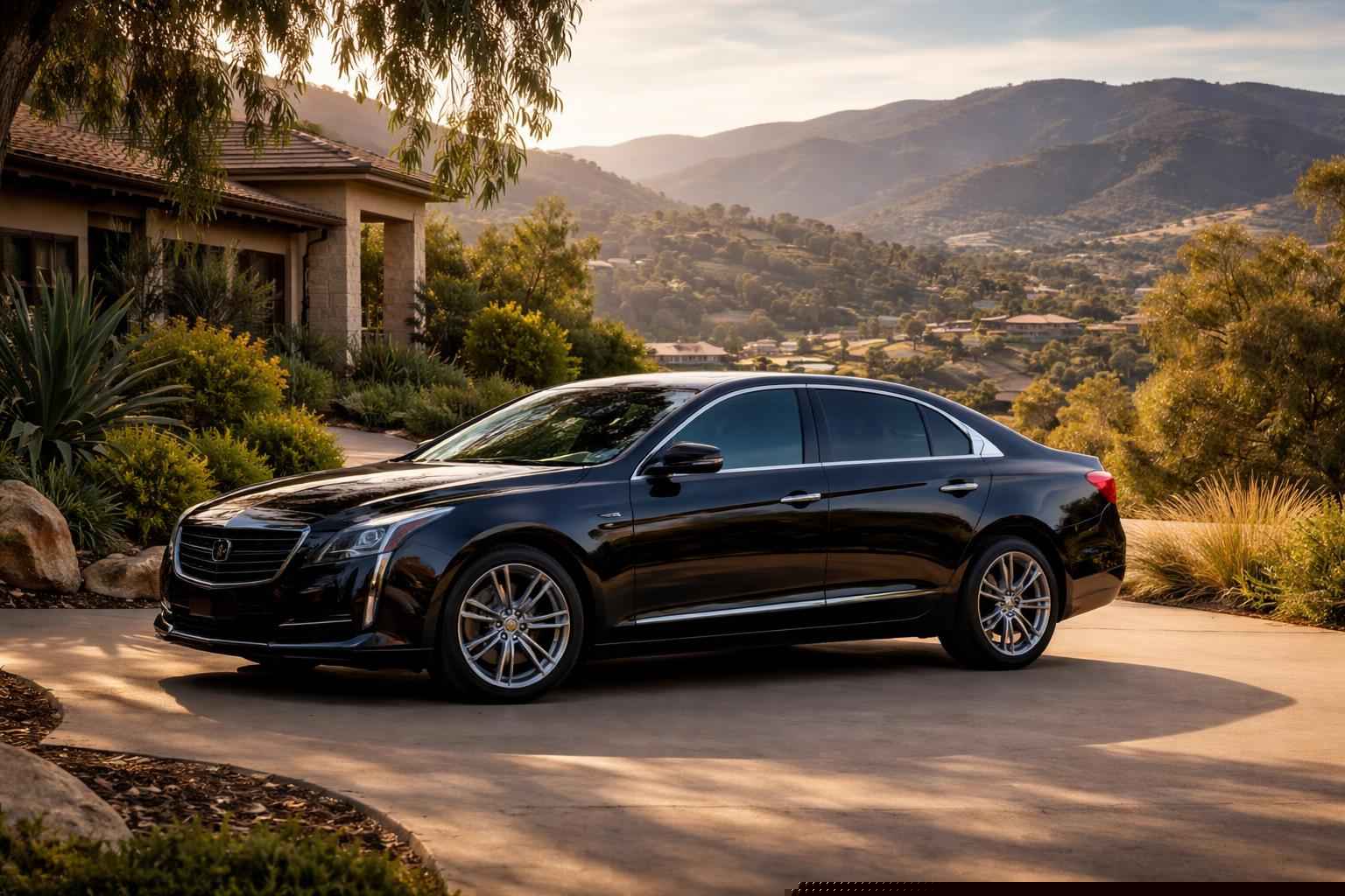 Black Car Sedan Service In Eucalyptus Hills CA